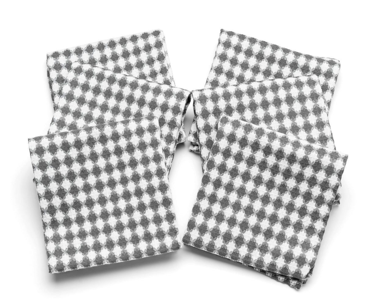 gray and white dish towels for kitchen, wedding dish towels, party dish towels.