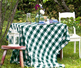 Buying bulk tablecloths is cost-effective for events, providing a consistent look and saving time compared to individual purchases.