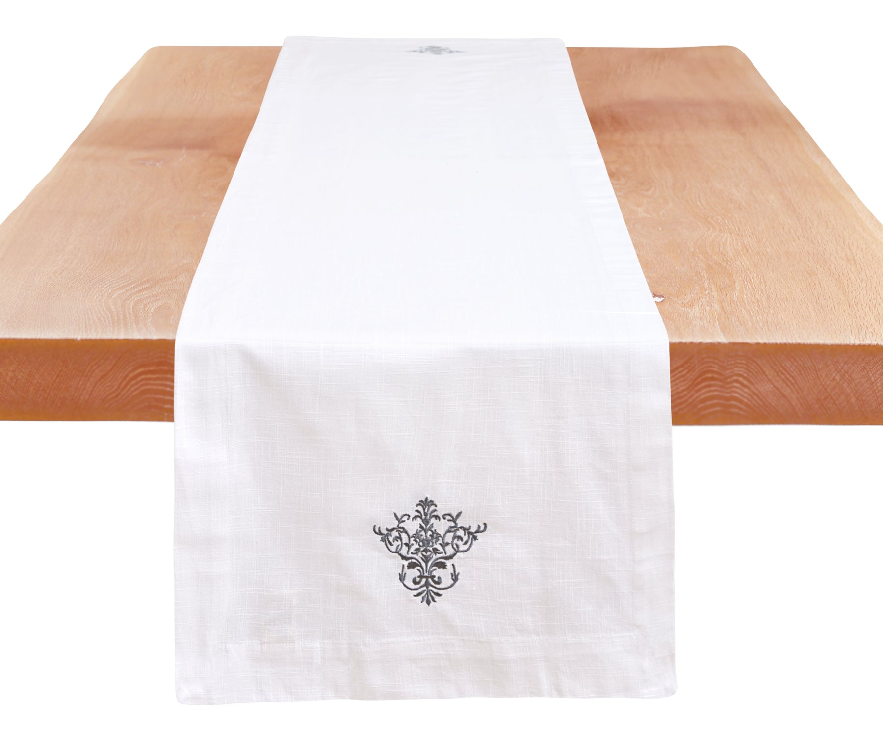 long table runner are made up of pure cotton fabric, gray table runner, modern table runner.