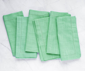 sage green napkins, cotton cloth napkins, napkins for wedding, spring napkins