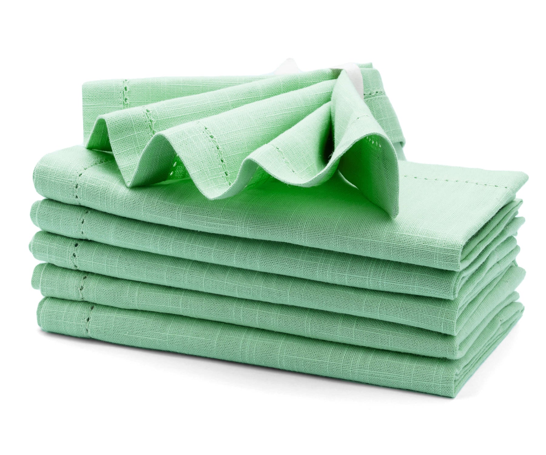green cloth napkins, cotton dinner napkins, sage green linen napkins