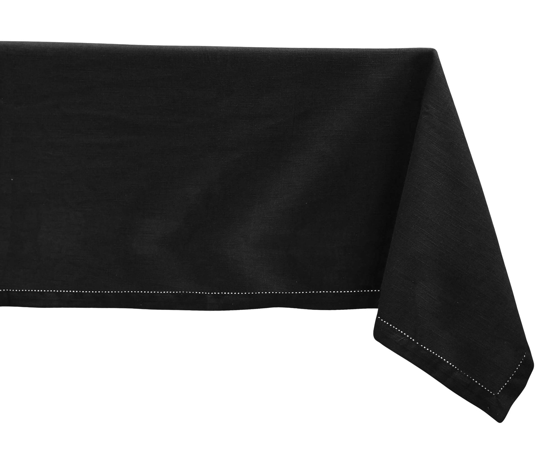 "Set a sophisticated scene with black, embrace spring vibes, and celebrate holidays in style with our diverse tablecloth selection."