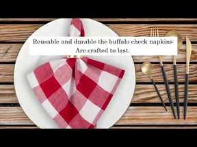 Elevate the dining experience with cloth napkins, offering a touch of elegance and comfort for all occasions.