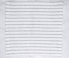 White dinner napkins designed specifically for weddings, adding elegance to the table decor.