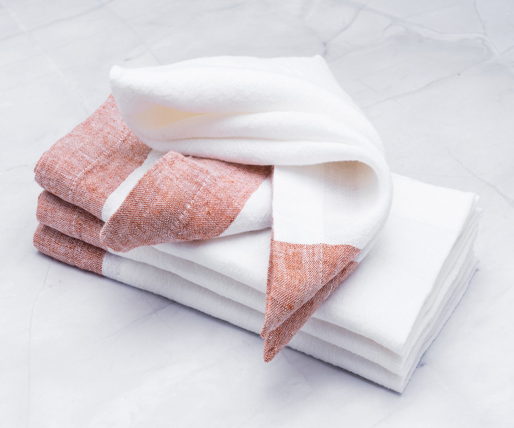 Set your table with exquisite linen table napkins, adding refinement and charm to any meal.
