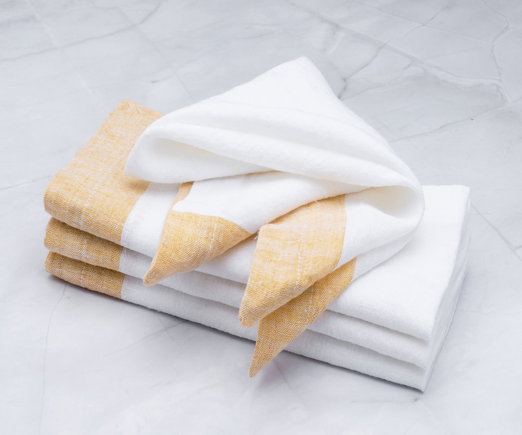 Assortment of vibrant dinner napkins perfect for lively gatherings